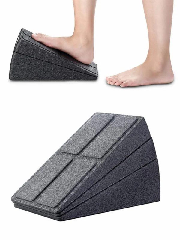 Fitness Equipment |   3 Pack Slant Board Calf Stretcher Squat Wedge Incline Board for Calf Stretching