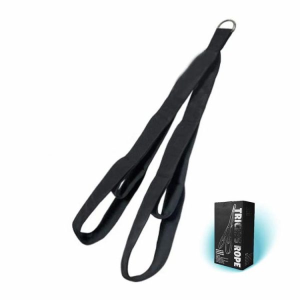 Fitness Equipment |   Abdominal Strap Tricep Rope Portable Multifunction Adjustable Home Gym Equipment