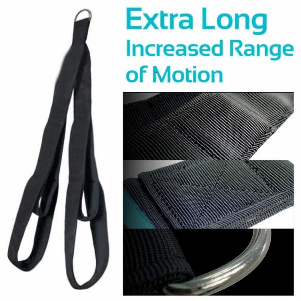 Fitness Equipment |   Abdominal Strap Tricep Rope Portable Multifunction Adjustable Home Gym Equipment