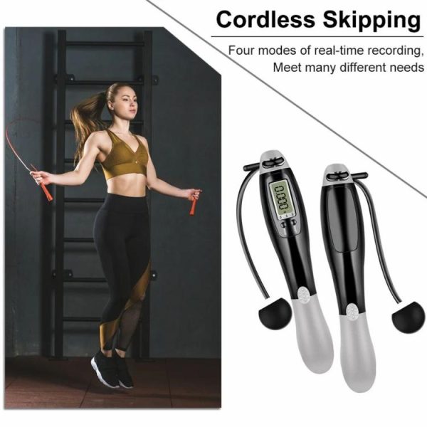 Fitness Equipment |   Cordless Jump Ropes Professional Skipping Rope Smart Counting for Sports Fitness