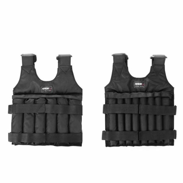 Fitness Equipment |   Durable Weighted Vest Adjustable Weight Training Exercise Waistcoat