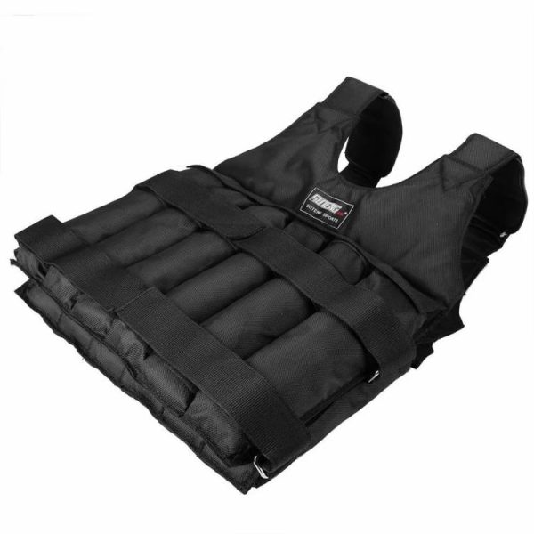 Fitness Equipment |   Durable Weighted Vest Adjustable Weight Training Exercise Waistcoat