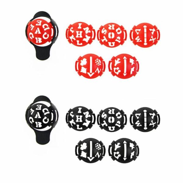 Golf |   7pcs Golf Ball Liner Template Drawing Alignment Marker Golf Training Aids