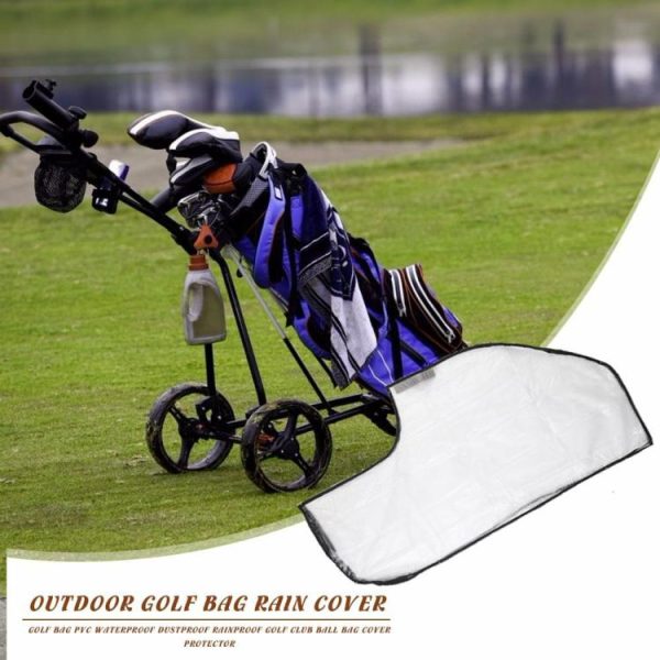 Golf |   Golf Bag Rain Cover Protect Your Club Golf Travel Bag Cover Dustproof Golf Cover