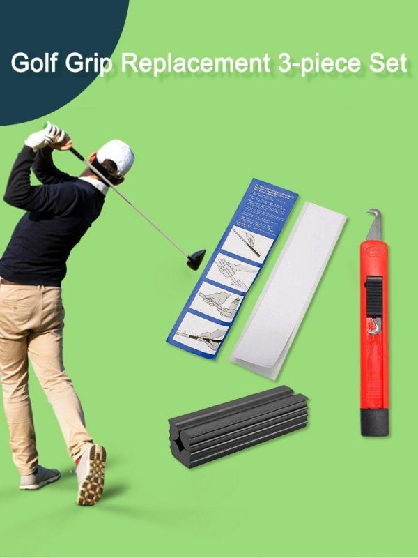 Golf |   Golf Club Grip Repair Kit 13 Golf Grip Tape Strips Golf Club Grip Kit Hook Blade