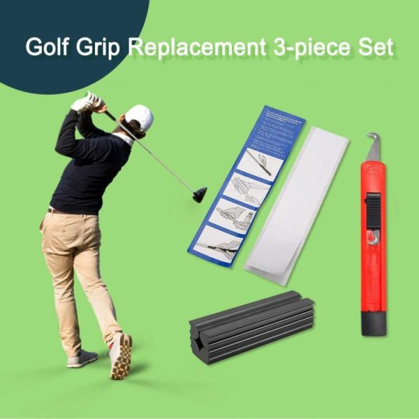 Golf |   Golf Club Grip Repair Kit 13 Golf Grip Tape Strips Golf Club Grip Kit Hook Blade