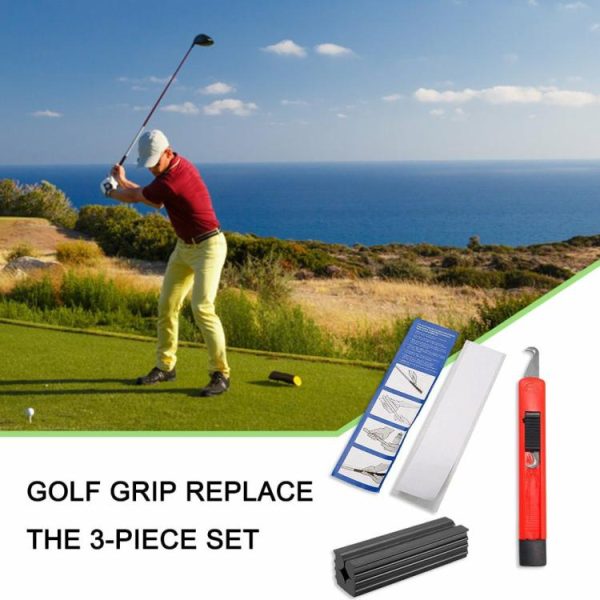 Golf |   Golf Club Grip Repair Kit 13 Golf Grip Tape Strips Golf Club Grip Kit Hook Blade