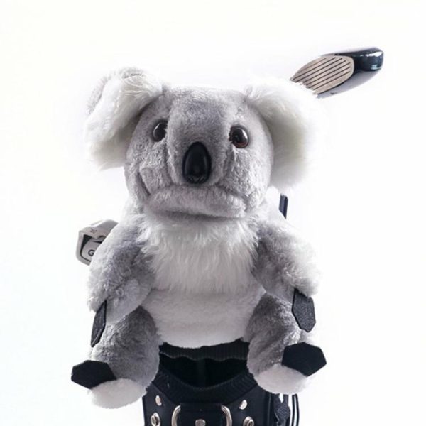 Golf |   Koala Golf Club Headcover Cute Golf Club Head Cover Golf Dust Protector for Gift