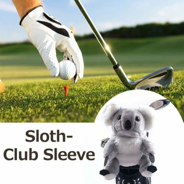 Golf |   Koala Golf Club Headcover Cute Golf Club Head Cover Golf Dust Protector for Gift