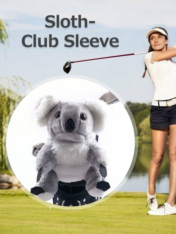 Golf |   Koala Golf Club Headcover Cute Golf Club Head Cover Golf Dust Protector for Gift