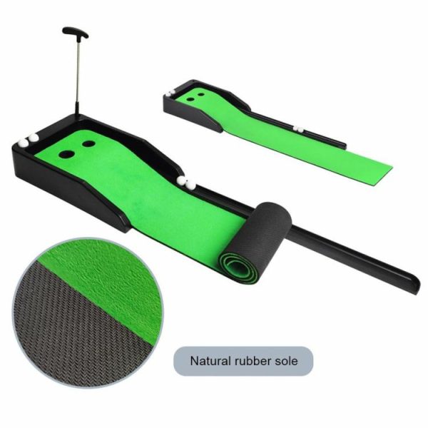 Golf |   Putting Green Indoor Set Golf Putting Alignment Aid Pad for Men Gift Home Office