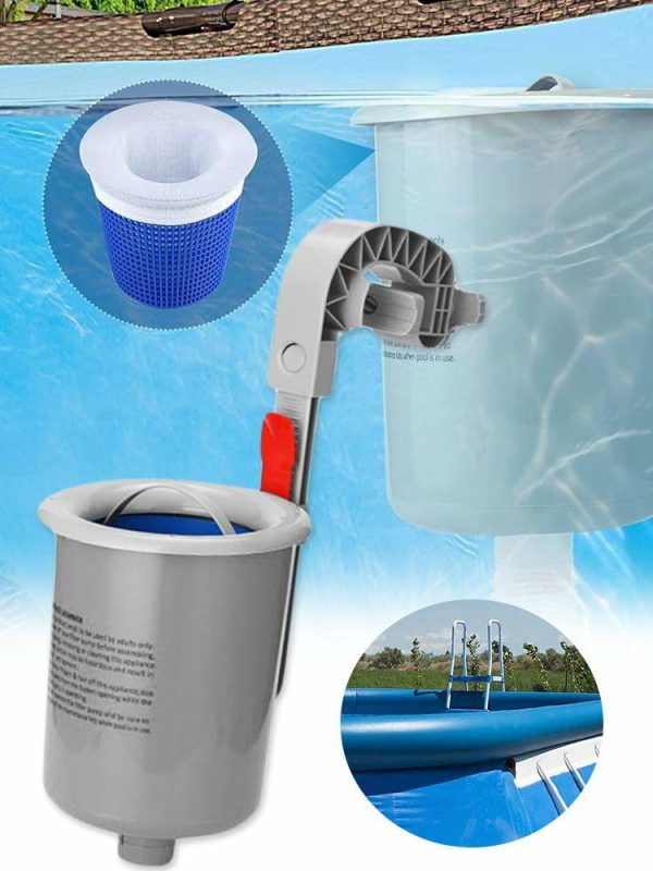 Pool & Accessories |   Above Ground Auto Pool Skimmer Wall Mounted Skimmer for Swimming Pool Cleaning