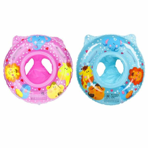 Pool & Accessories |   Animals Swim Circles with Handle Floating Baby Seat Ring Baby Water Sports Toy