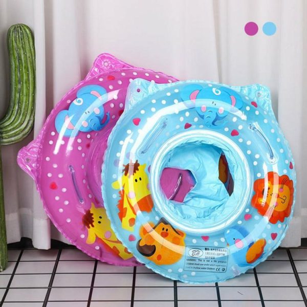 Pool & Accessories |   Animals Swim Circles with Handle Floating Baby Seat Ring Baby Water Sports Toy