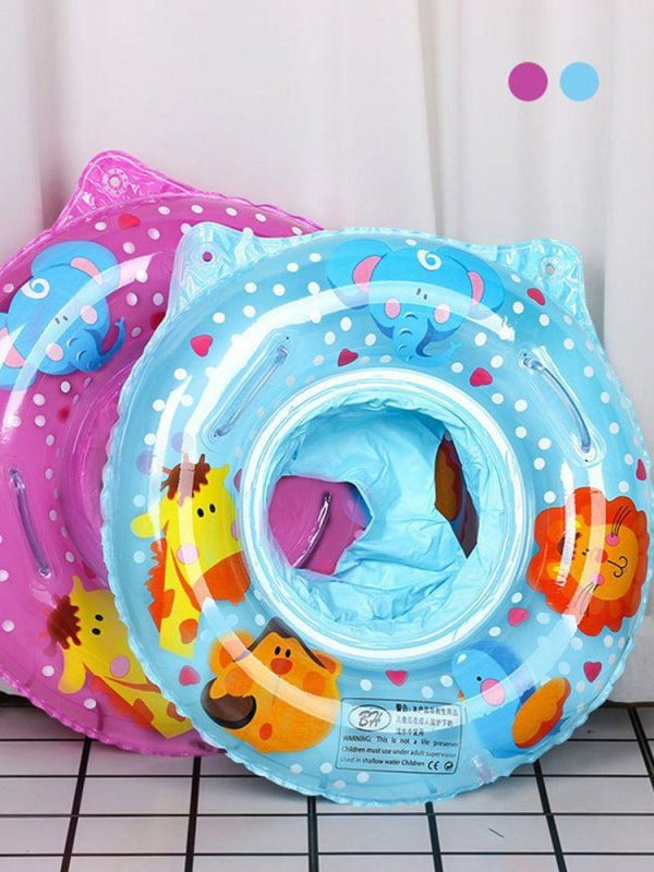 Pool & Accessories |   Animals Swim Circles with Handle Floating Baby Seat Ring Baby Water Sports Toy