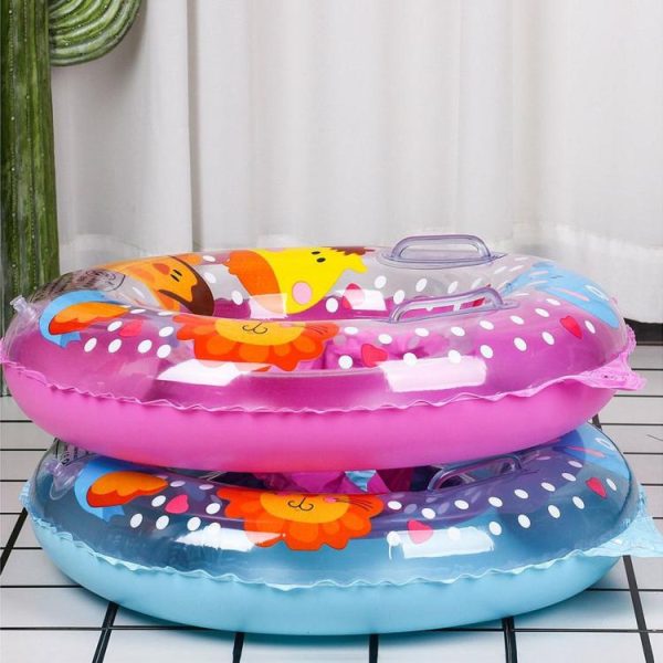 Pool & Accessories |   Animals Swim Circles with Handle Floating Baby Seat Ring Baby Water Sports Toy