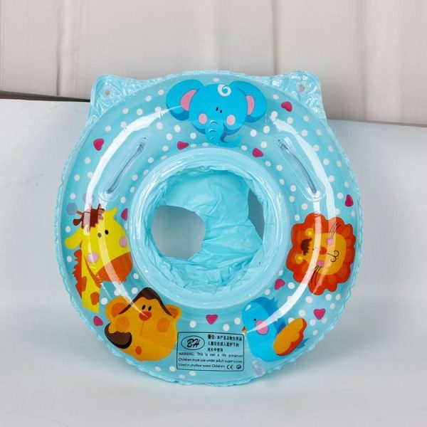 Pool & Accessories |   Animals Swim Circles with Handle Floating Baby Seat Ring Baby Water Sports Toy