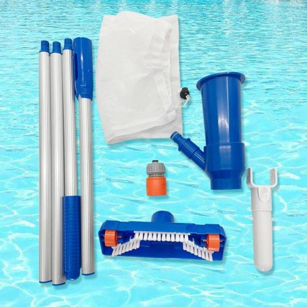 Pool & Accessories |   Bath Vacuum Cleaner Brush Set Pond Fountain Vacuum Cleaner Household Accessories