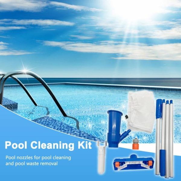 Pool & Accessories |   Bath Vacuum Cleaner Brush Set Pond Fountain Vacuum Cleaner Household Accessories