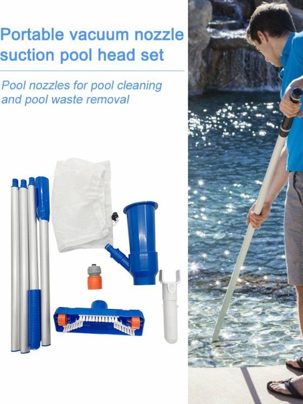 Pool & Accessories |   Bath Vacuum Cleaner Brush Set Pond Fountain Vacuum Cleaner Household Accessories