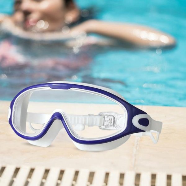 Pool & Accessories |   Flat Light Snorkeling Diving Goggles Adjustable Adult Men Women for Water Sports