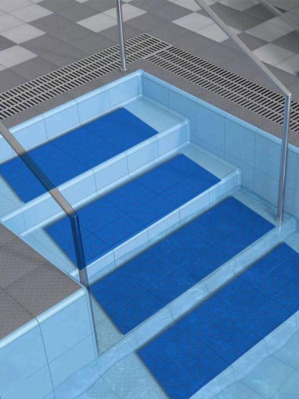 Pool & Accessories |   Pool Step Mat Wear-resistant Protective Step Mat for Above Ground Swimming Pools