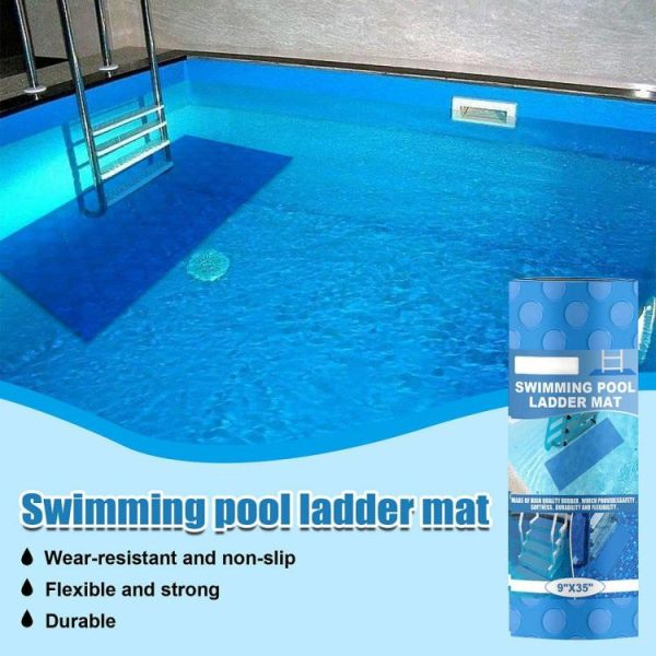 Pool & Accessories |   Pool Step Mat Wear-resistant Protective Step Mat for Above Ground Swimming Pools