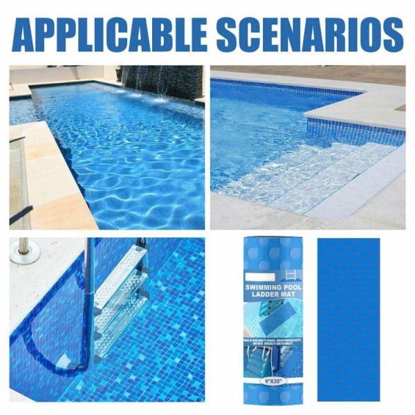 Pool & Accessories |   Pool Step Mat Wear-resistant Protective Step Mat for Above Ground Swimming Pools