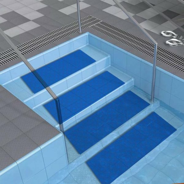 Pool & Accessories |   Pool Step Mat Wear-resistant Protective Step Mat for Above Ground Swimming Pools