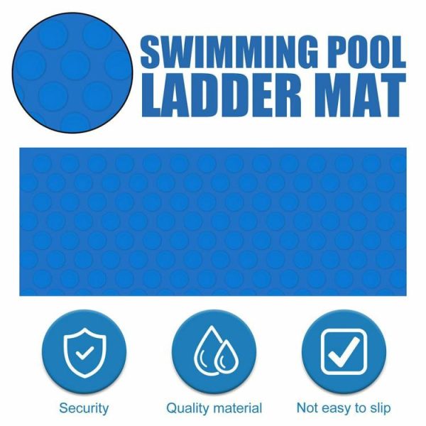 Pool & Accessories |   Pool Step Mat Wear-resistant Protective Step Mat for Above Ground Swimming Pools