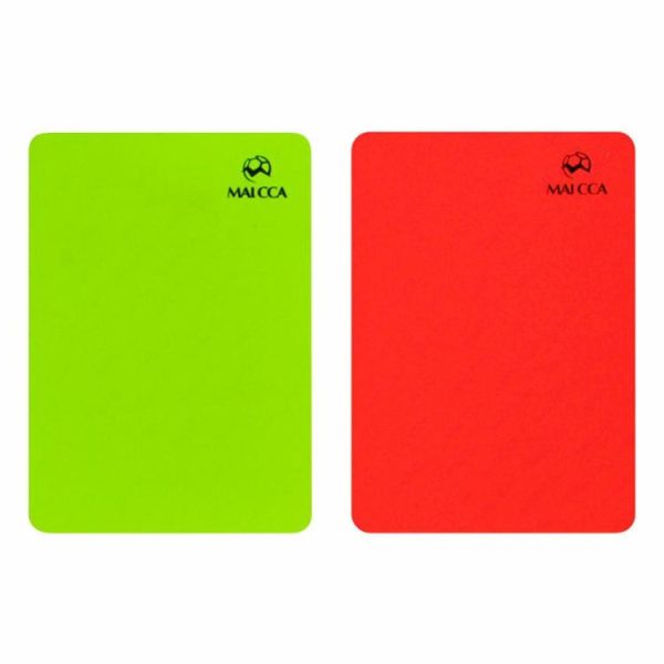 Soccer |   1 Set Soccer Referee Cards Soccer Football Sports Red Yellow Card Coin Tool