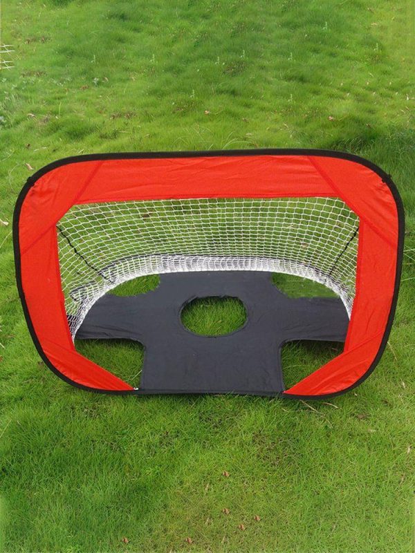 Soccer |   2 In 1 Foldable Football Goals Portable Practice Soccer Net Lightweight for Kids