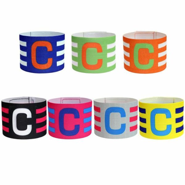 Soccer |   Brazalete Capitan Band Adjustable Stripe Arm Band Breathable with Touch Fastener