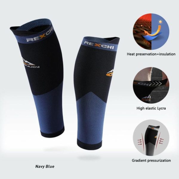 Soccer |   Calf Support Socks UV Protection Breathable Shin Guards Sock Outdoor Accessories