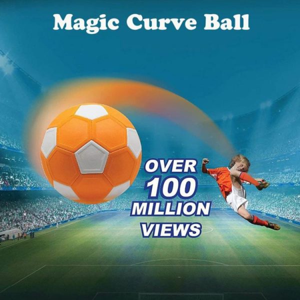 Soccer |   Curve Soccer Ball Swerve Soccer Ball Funny Curving Kick Ball for Boys and Girls