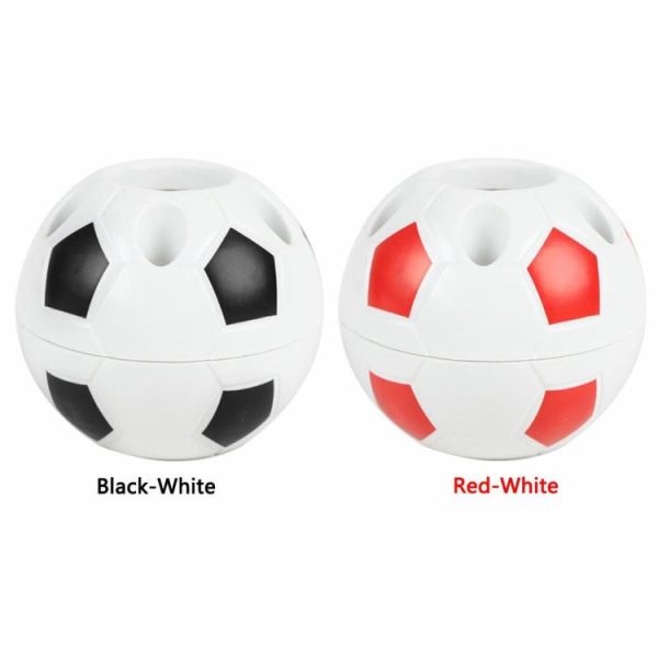 Soccer |   Cute Football Shaped Pen Holder Students Pencil Storage Rack Desktop Decor