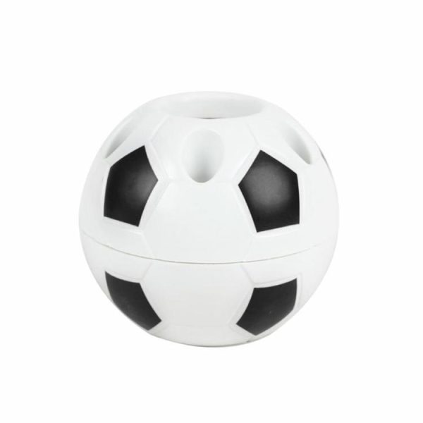 Soccer |   Cute Football Shaped Pen Holder Students Pencil Storage Rack Desktop Decor