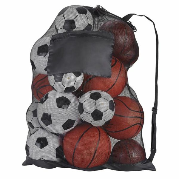 Soccer |   Drawstring Bags Extra Large Sports Ball Bag for Holding Basketball Football