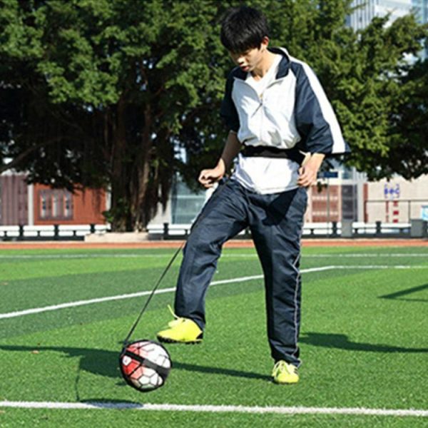 Soccer |   Football Ball Belt Adjustable Fits Ball Size 3 4 5 for Juggling Kicking Practice