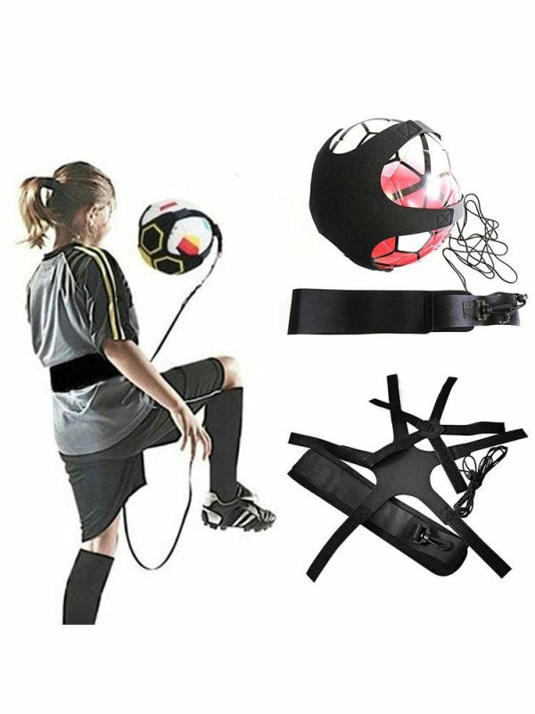 Soccer |   Football Ball Belt Adjustable Fits Ball Size 3 4 5 for Juggling Kicking Practice