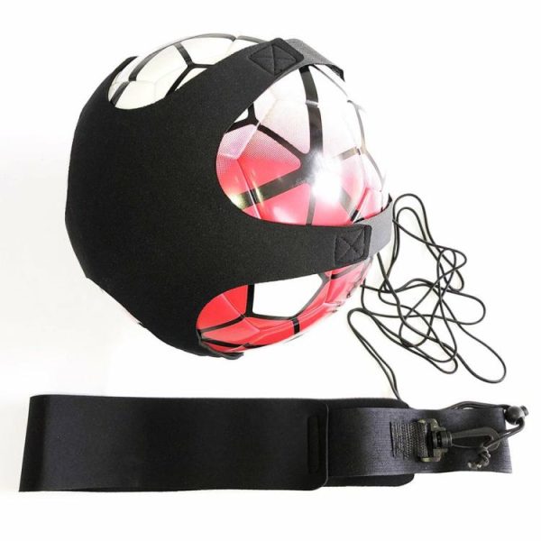 Soccer |   Football Ball Belt Adjustable Fits Ball Size 3 4 5 for Juggling Kicking Practice