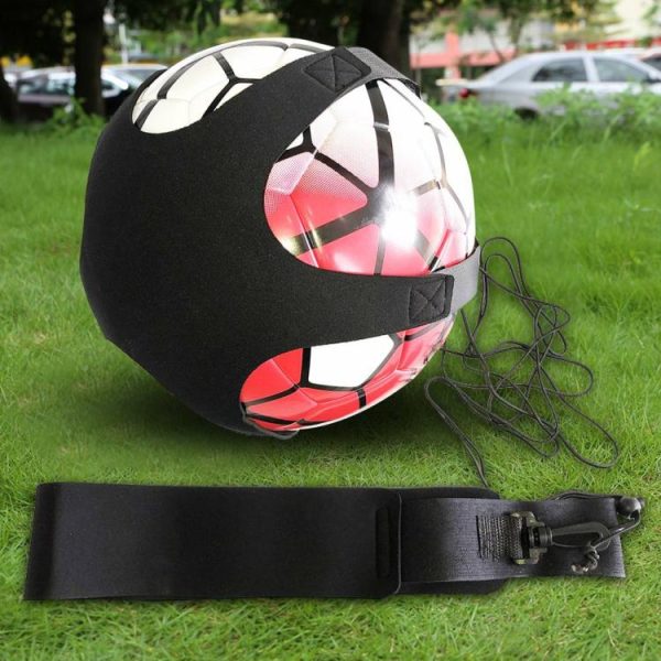 Soccer |   Football Ball Belt Adjustable Fits Ball Size 3 4 5 for Juggling Kicking Practice