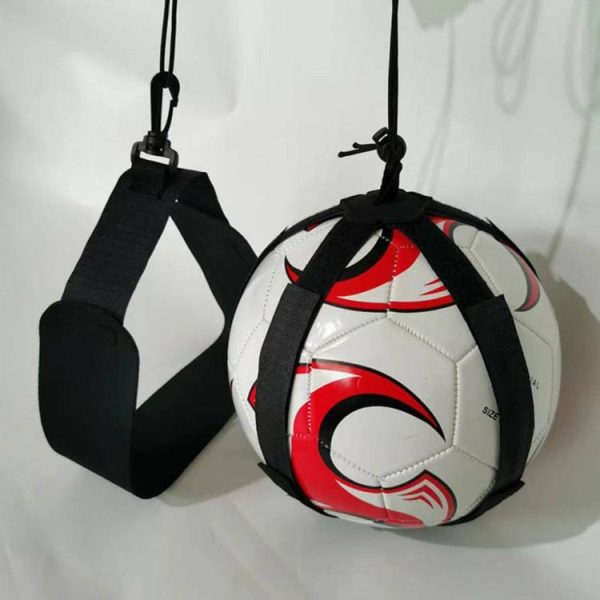 Soccer |   Football Ball Belt Adjustable Fits Ball Size 3 4 5 for Juggling Kicking Practice