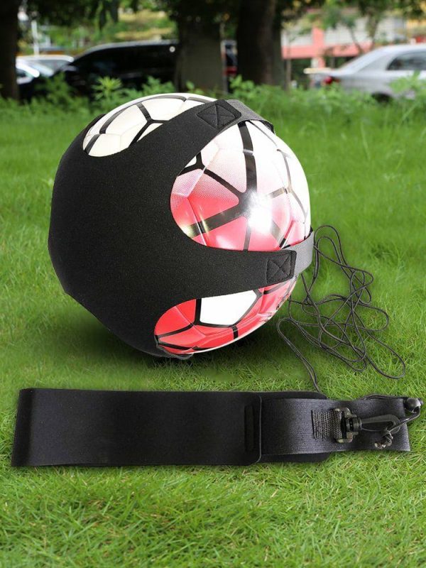 Soccer |   Football Ball Belt Adjustable Fits Ball Size 3 4 5 for Juggling Kicking Practice