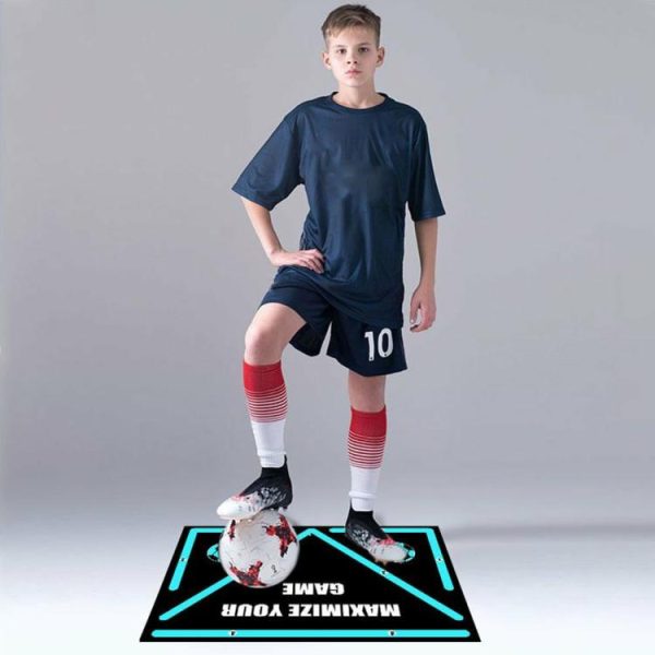 Soccer |   Football Training Mat Non Slip Football Training Footstep Mat for Indoor Outdoor