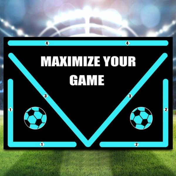 Soccer |   Football Training Mat Non Slip Football Training Footstep Mat for Indoor Outdoor