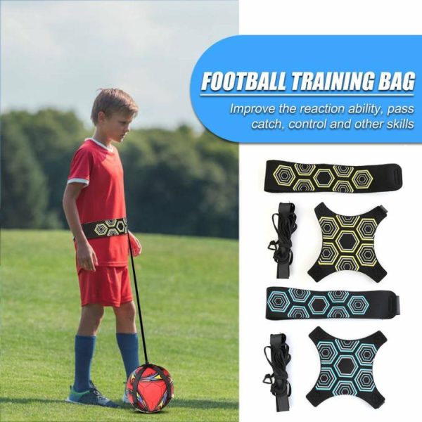 Soccer |   Kids Football Trainer Belt Soccer Kick Throw Practice Training Assistance