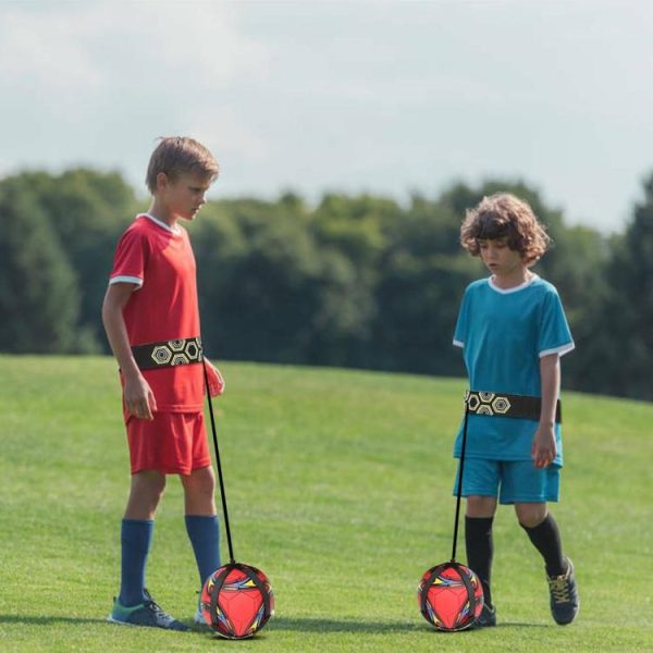 Soccer |   Kids Football Trainer Belt Soccer Kick Throw Practice Training Assistance