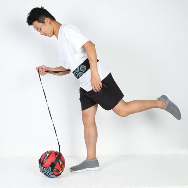 Soccer |   Kids Football Trainer Belt Soccer Kick Throw Practice Training Assistance