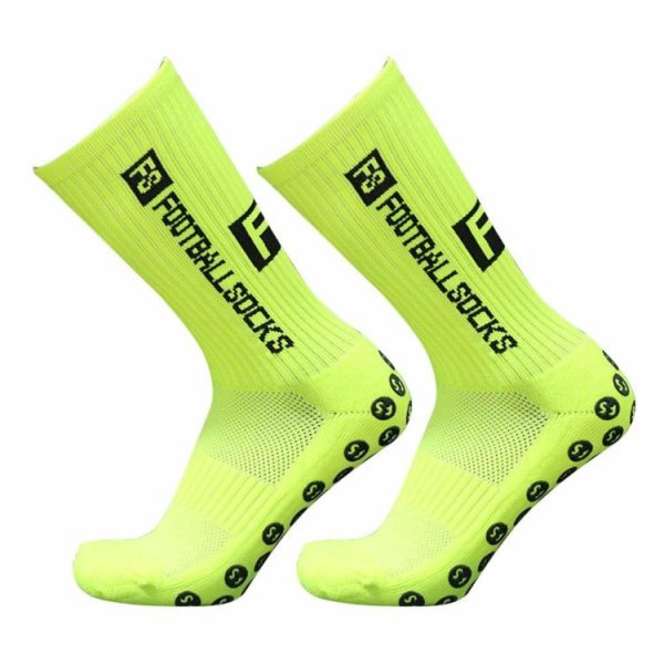 Soccer |   Unisex Round Silicone Suction Non Slip Football Socks Sports Training Socks